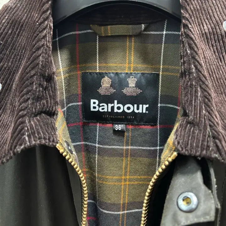 [BUNJANG] Barbour Transport Olive Jacket / 바버 트랜스포트 올리브 36
