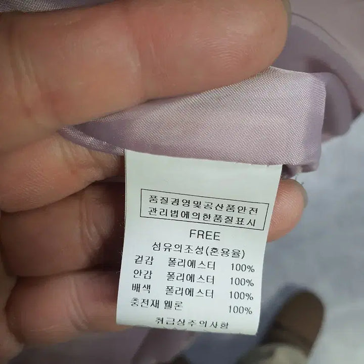 [BUNJANG] Selly's Short Padding Jacket / Selly's 숏패딩   핑크 FREE  웰론  택배비포함가