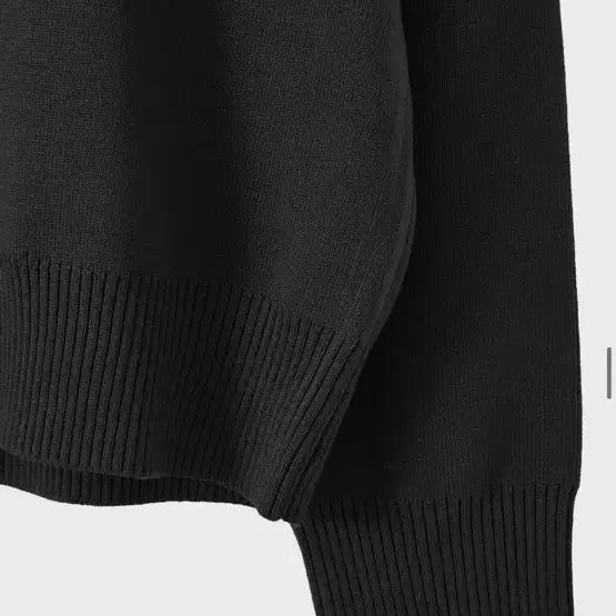 [BUNJANG] Leare V-Neck Knit (Black, L) / 르아르 브이넥 니트