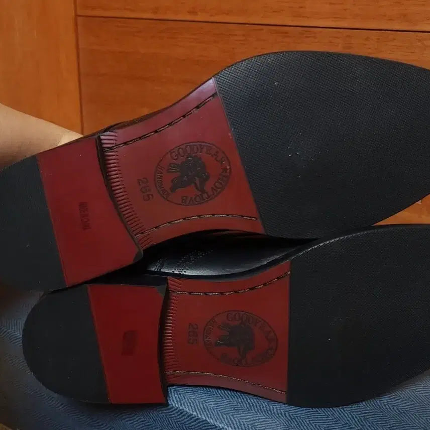 [BUNJANG] Generic Leather Loafers 265 / 새상품 천연 가죽 구두 로퍼 265 소가죽 운동화