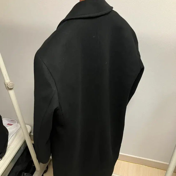 [BUNJANG] Kinloch Anderson Black Double Coat / 킨록 앤더슨 블랙 더블코트