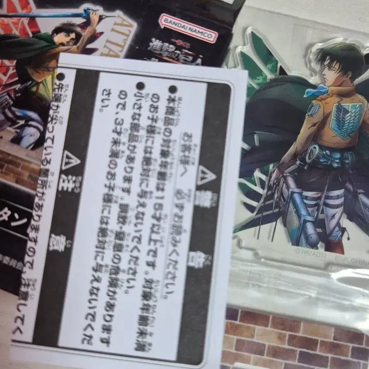 [BUNJANG] Attack on Titan Levi Acrylic Stand / 진격거 리바이 아크릴 F상