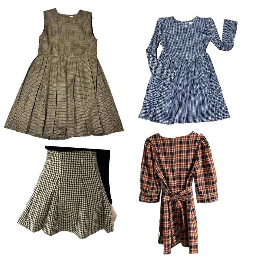 [BUNJANG] Various Dresses and Skirts Bundle Set / (일괄판매) 원피스, 치마 등 4벌