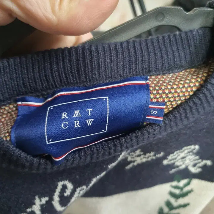 [BUNJANG] RMT CRW Pattern Sweater S / RMT CRW 패턴 스웨터 S  A급  택배비포함가