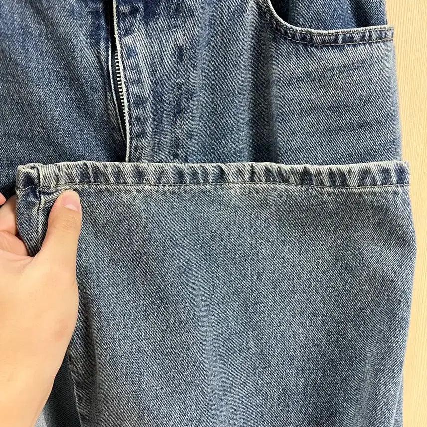 [BUNJANG] Polytelu Goshima Denim Washed Blue Jeans / 폴리테루 고시마 데님 워시드 블루 초판(3)