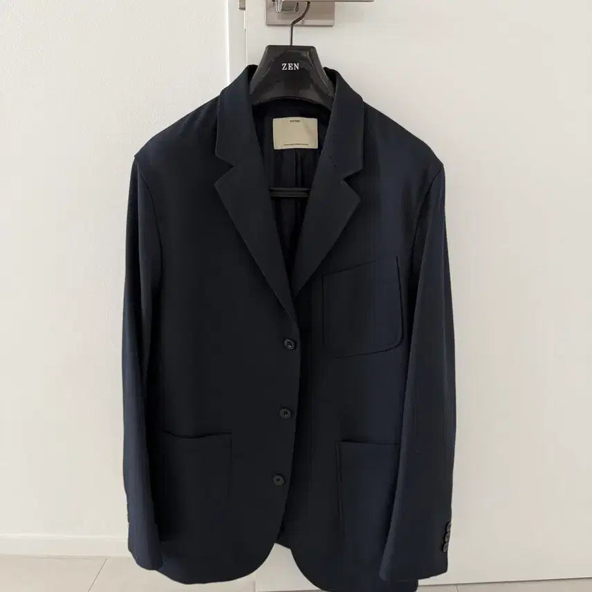 [BUNJANG] Pottery Dark Navy Sport Set / 포터리 울스포츠 셋업 다크네이비