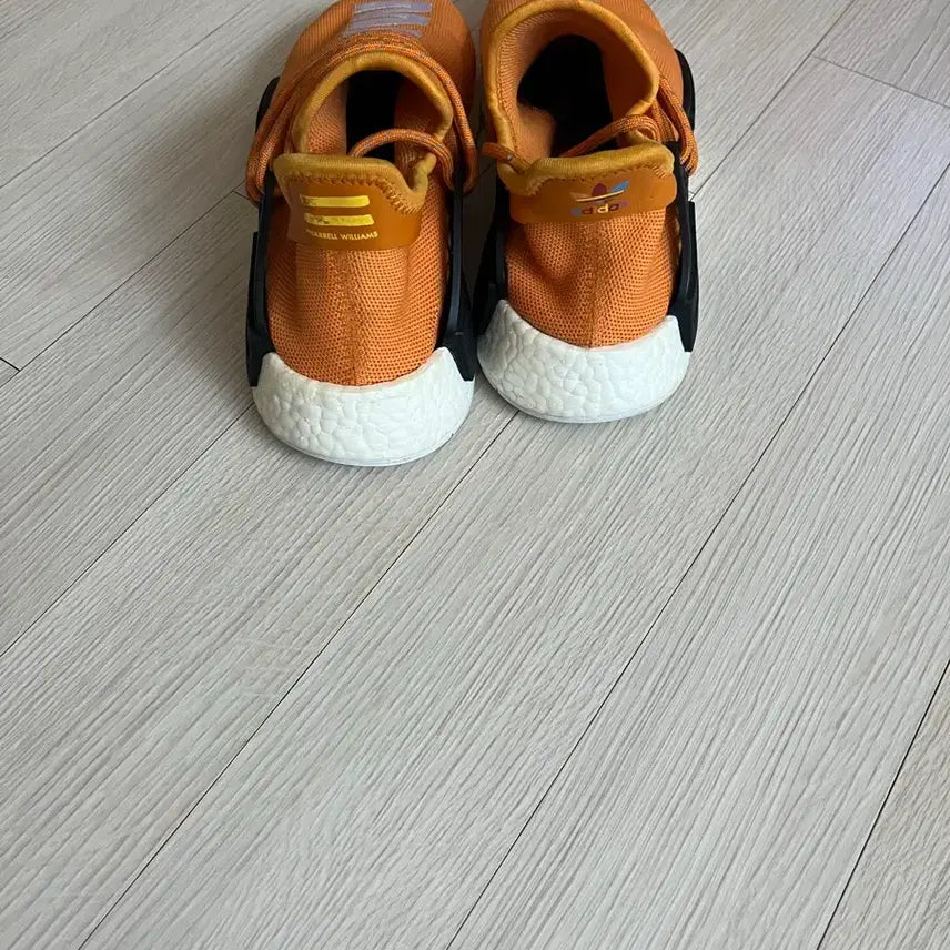 [BUNJANG] Adidas Pharrell Williams Humanrace NMD Orange Sneakers / 아디다스팔렐 윌리엄스 휴먼레이스 오