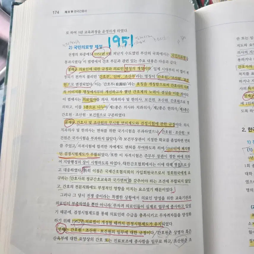 [BUNJANG] General Nursing Textbook / 현문사 최신 간호학개론