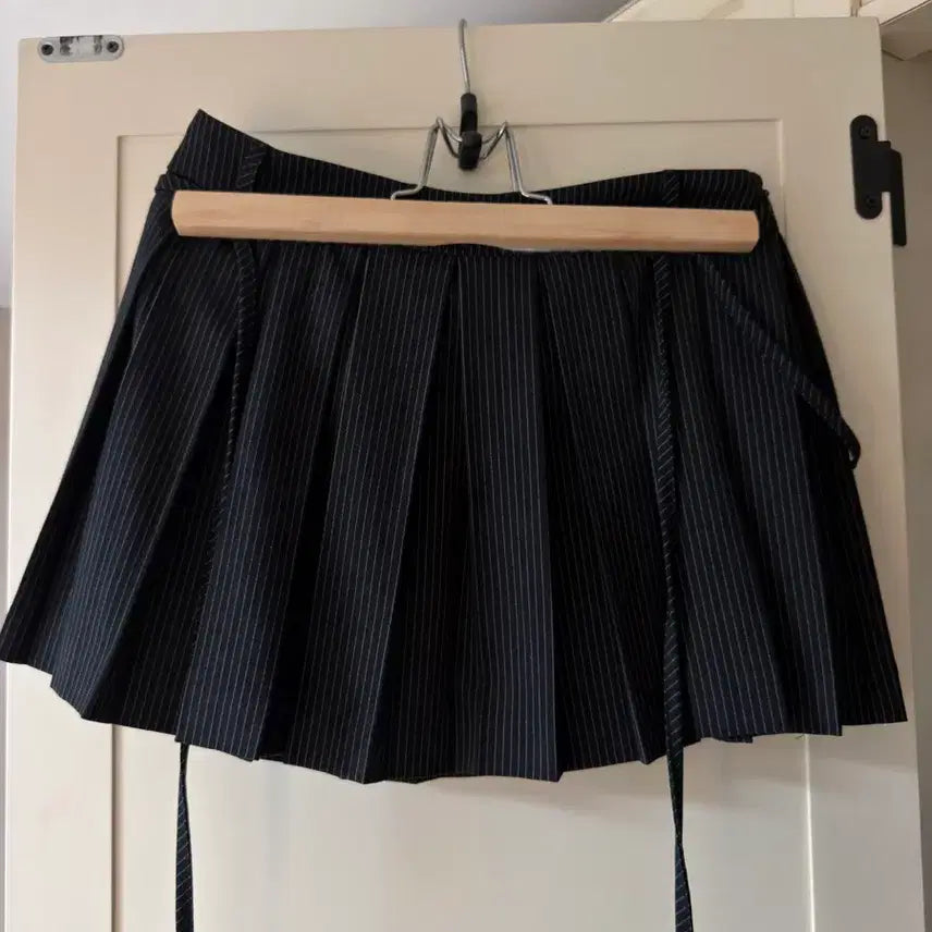 [BUNJANG] 3 Times Stripe Mini Skirt / 쓰리타임즈 스트라이프 스커트