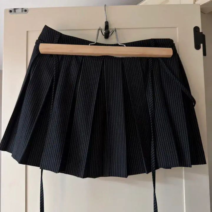 [BUNJANG] 3 Times Stripe Mini Skirt / 쓰리타임즈 스트라이프 스커트