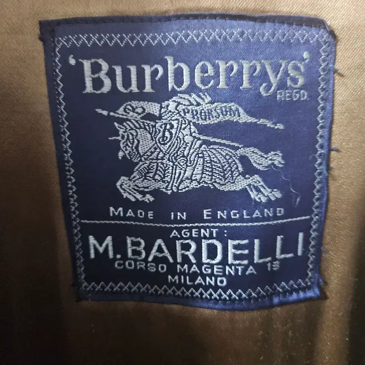 [BUNJANG] Burberry Irish Tweed Herringbone Balmacaan Coat / 버버리 아이리쉬 트위드 헤링본 발마칸 코트 105~110(착샷추가)