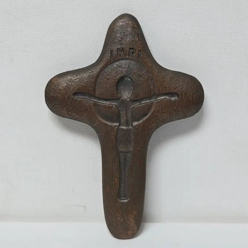 [BUNJANG] Antique Metal Cross / 십자가 금속 앤틱 성물 하느님 예수님 십자가