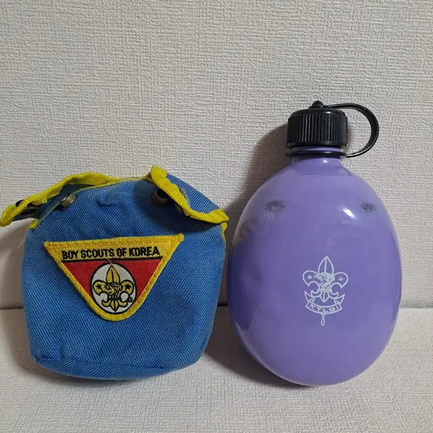 [SOLD OUT] 레트로 [ 보이스카웃 ] 수통&amp;가죽케이스 / 근대사