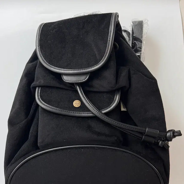 [BUNJANG] Keds Black Suede Backpack / 새상품) 케즈 블랙 스웨이드 백팩 가방