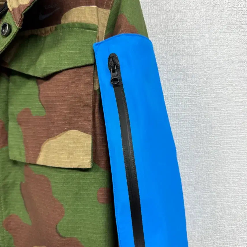 [BUNJANG] Nike Off-White Camo Cotton Jacket / 나이키x오프화이트 카모 코튼 자켓