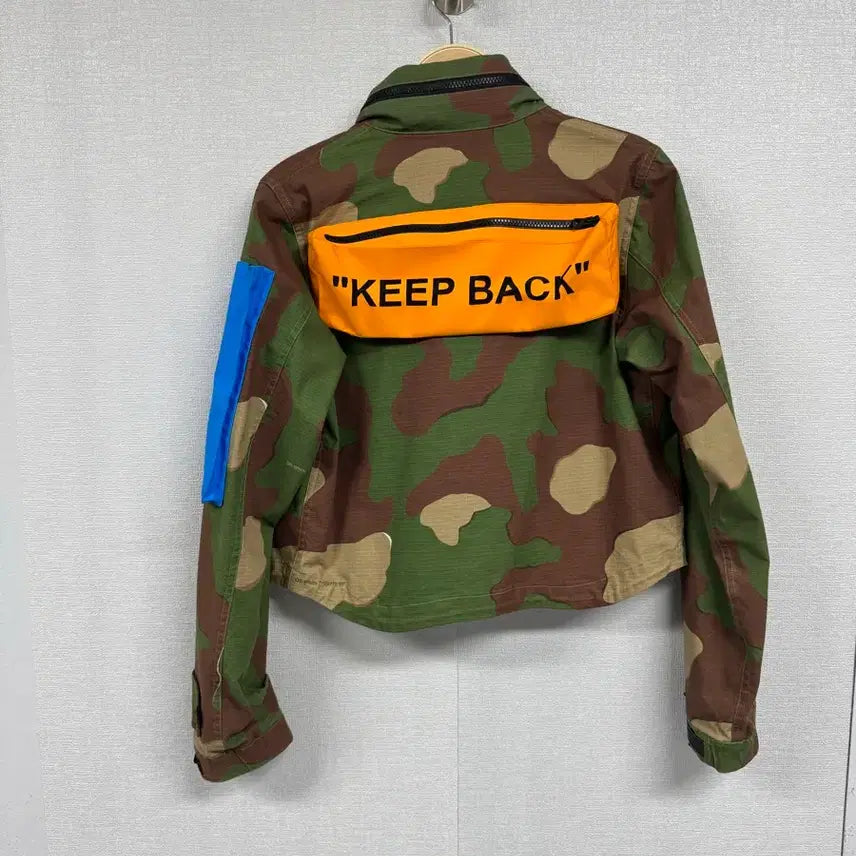 [BUNJANG] Nike Off-White Camo Cotton Jacket / 나이키x오프화이트 카모 코튼 자켓