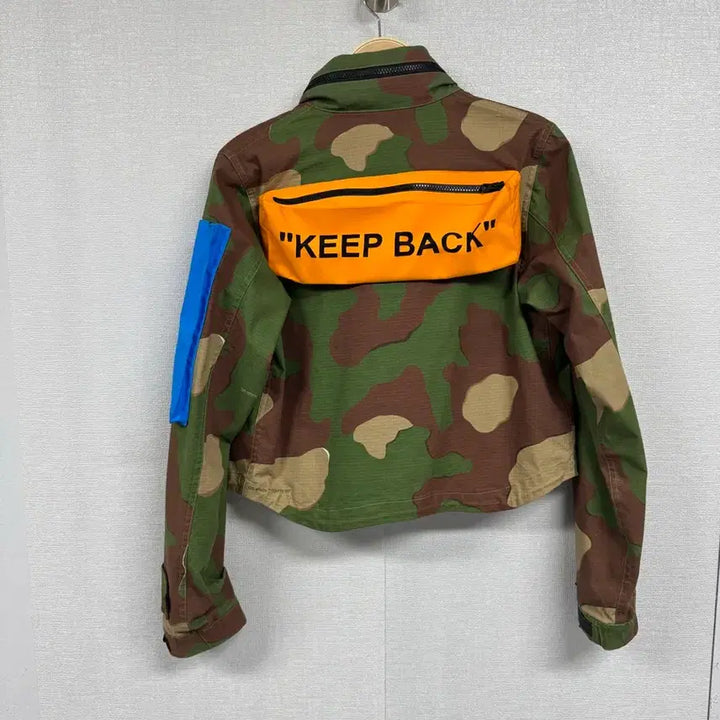 [BUNJANG] Nike Off-White Camo Cotton Jacket / 나이키x오프화이트 카모 코튼 자켓