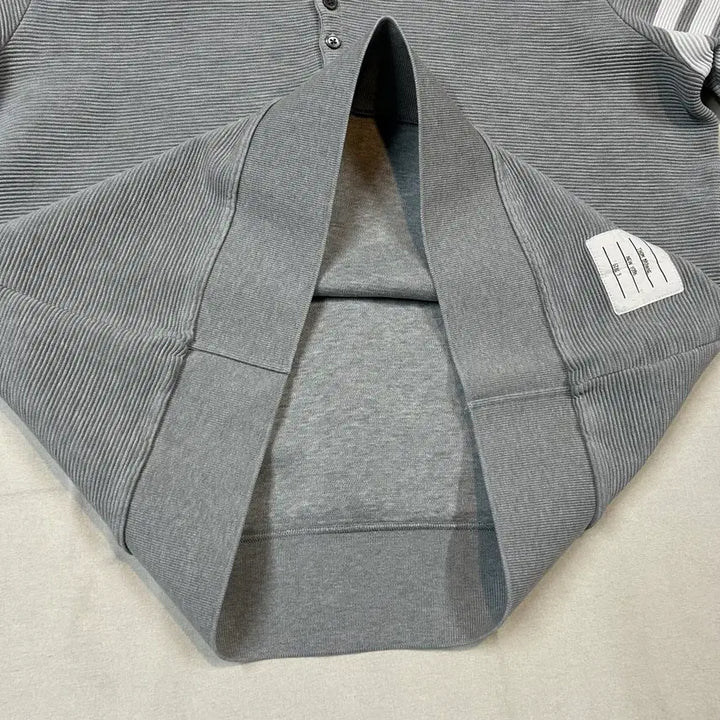 [BUNJANG] Thom Browne Ottoman 4-Bar Saddle Sleeve Polo Shirt / 5) 톰브라운 오토맨 4-바 새들 슬리브 폴로 셔츠