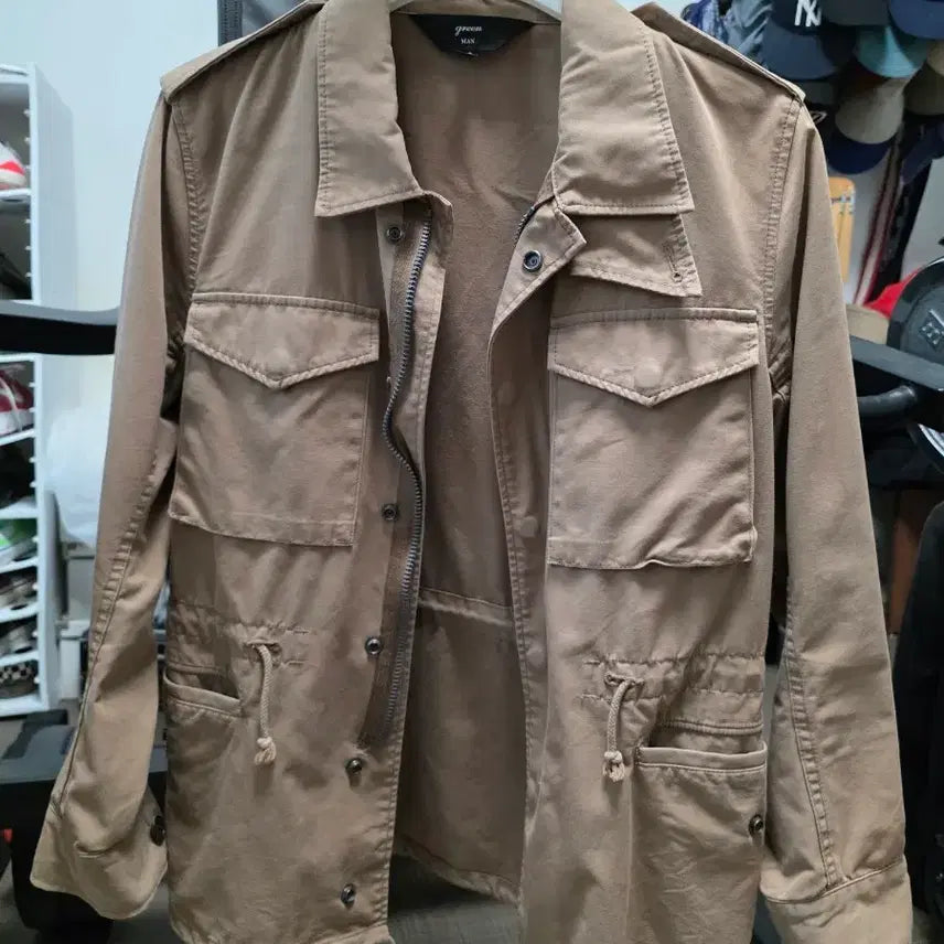 [BUNJANG] Unknown Brand Jacket (Size S) / 일본 브랜드 야상 S사이즈