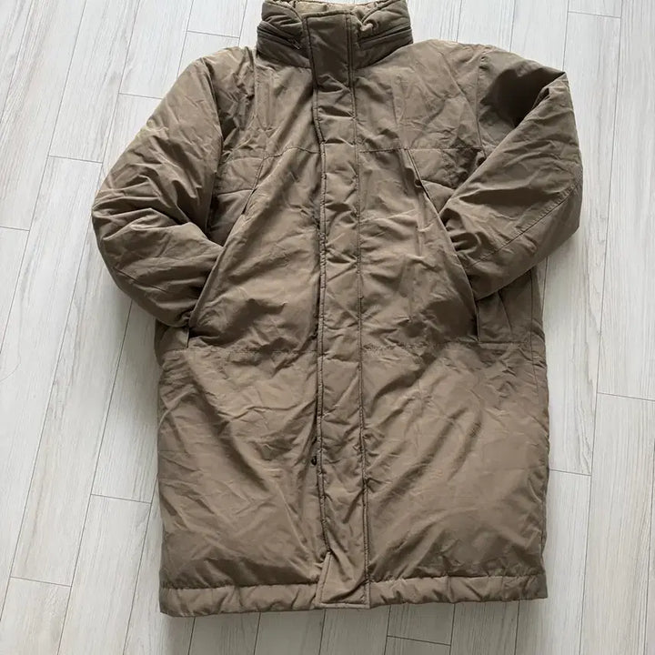 [BUNJANG] Giordano Padded Jacket Beige / 지오다노 패딩 카키