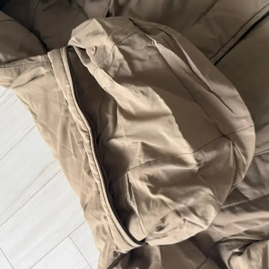 [BUNJANG] Giordano Padded Jacket Beige / 지오다노 패딩 카키