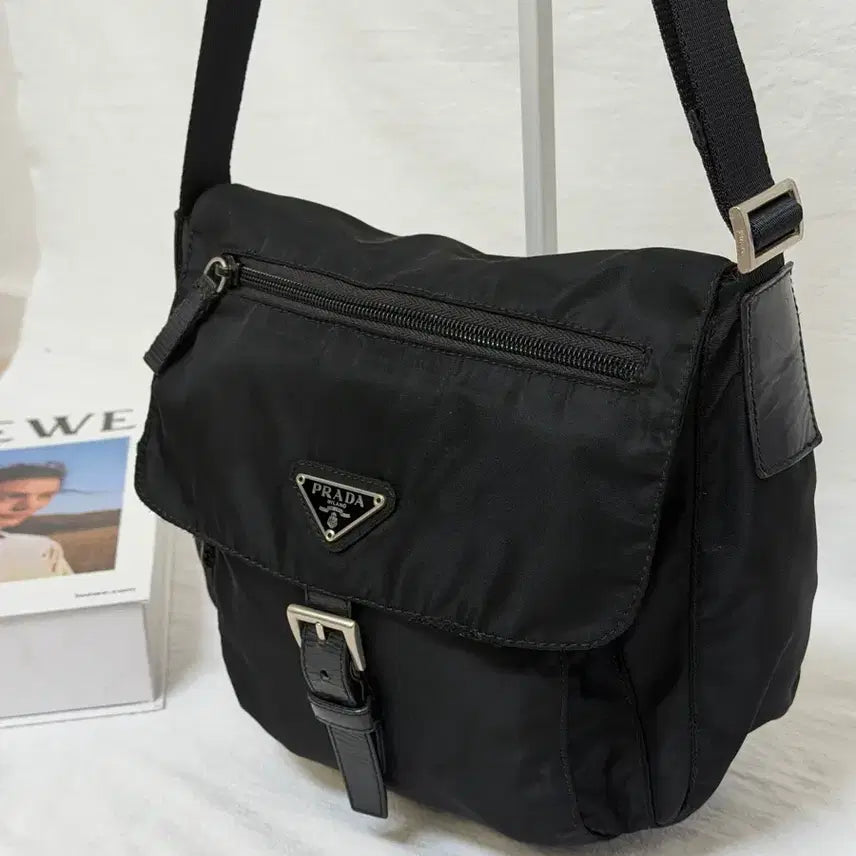 [BUNJANG] Prada Pocono Nylon Messenger Bag / 정품 프라다 포코노 나일론 메신저백 크로스백 숄더백 주우재백