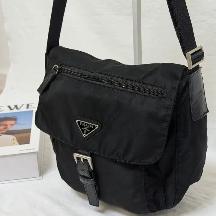 [BUNJANG] Prada Pocono Nylon Messenger Bag / 정품 프라다 포코노 나일론 메신저백 크로스백 숄더백 주우재백