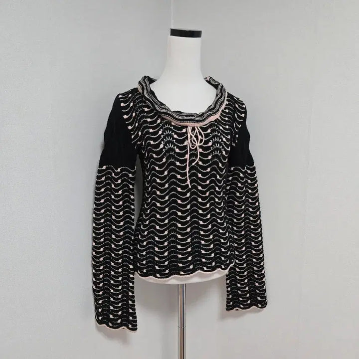 [BUNJANG] Roccobarocco Vintage Knit Sweater / roccobarocco jeans 빈티지 니트 / 여성 니트/ 여자 니트