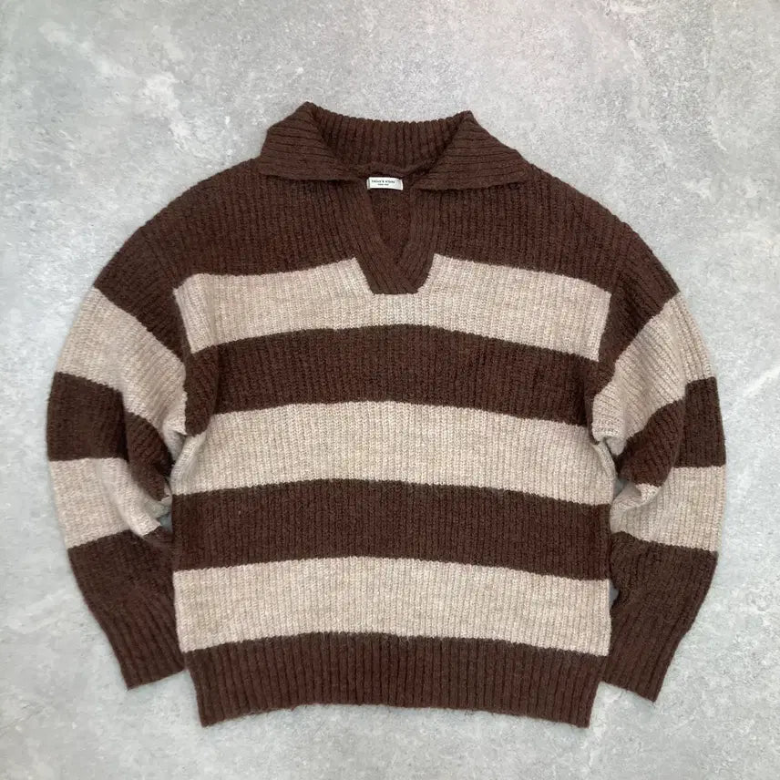 [BUNJANG] FREAK'S STORE Collar Knit Sweater / (FREE SIZE) FREAK'S STORE 프릭스 스토어 카라 니트