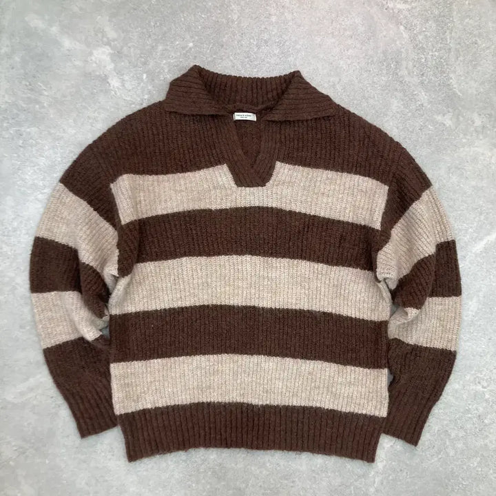 [BUNJANG] FREAK'S STORE Collar Knit Sweater / (FREE SIZE) FREAK'S STORE 프릭스 스토어 카라 니트