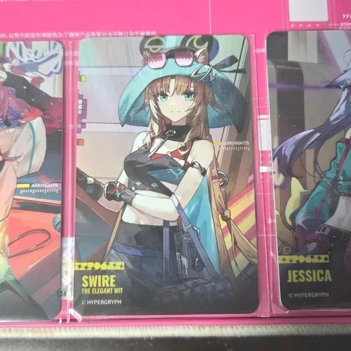[BUNJANG] U-Official Arknights Jessica Swire Bundle Set Photocard / 명일방주 포토카드 일괄 U-Official / 제시카 / 스와이어 이격