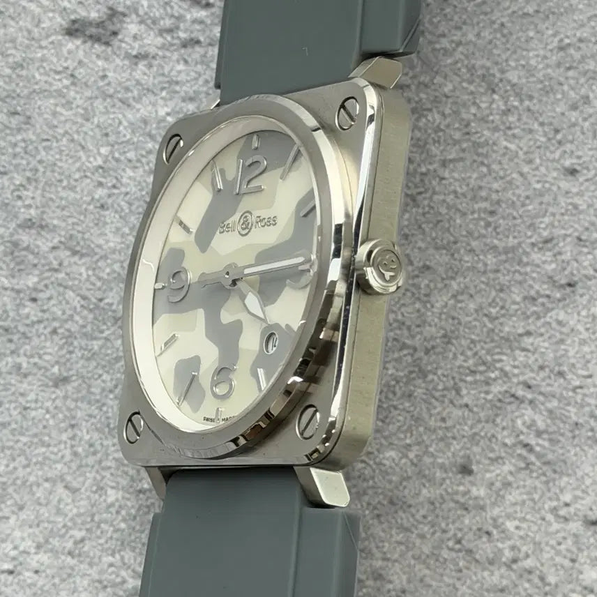 [BUNJANG] Bell & Ross BRS-64-S Camo Watch / 벨엔로스 BRS-64-S 카모 시계 판매합니다.