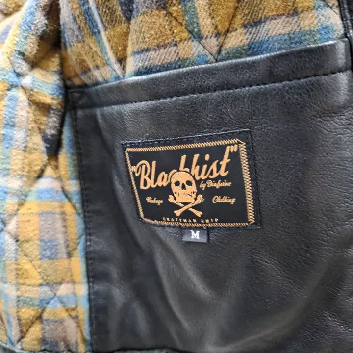 [BUNJANG] D-Aft Blackist Leather Jacket (Size S) / 디아프바인 블랙히스트 양가죽 S사이즈