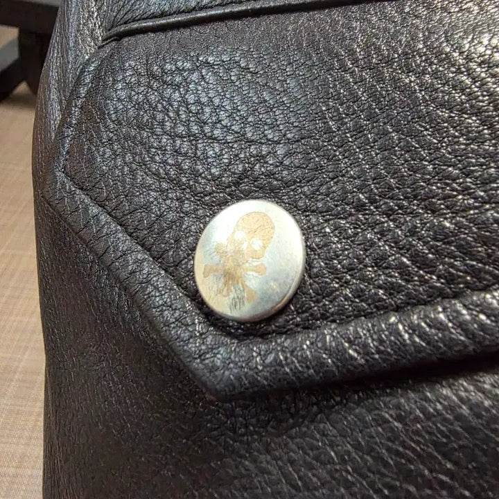 [BUNJANG] D-Aft Blackist Leather Jacket (Size S) / 디아프바인 블랙히스트 양가죽 S사이즈