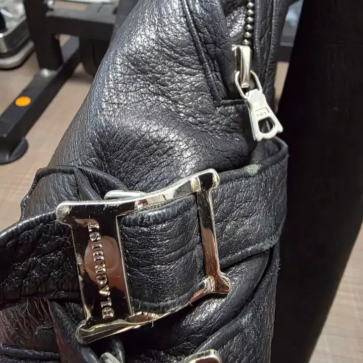 [BUNJANG] D-Aft Blackist Leather Jacket (Size S) / 디아프바인 블랙히스트 양가죽 S사이즈