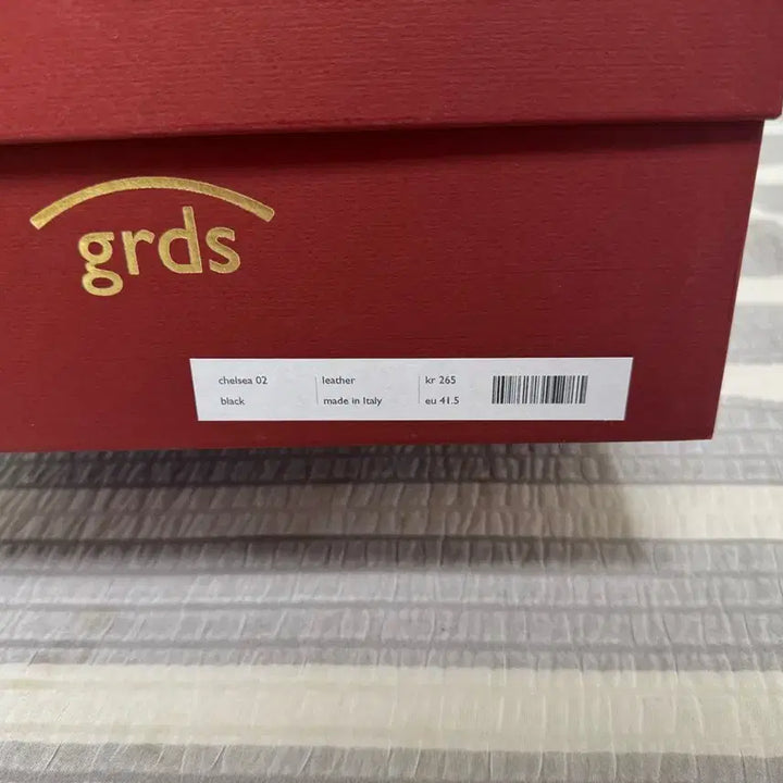 [SOLD OUT] 그라더스 첼시 265 블랙