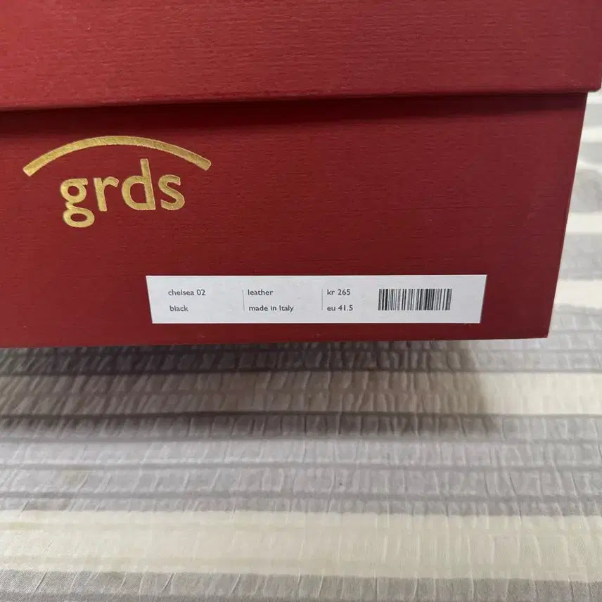 [SOLD OUT] 그라더스 첼시 265 블랙