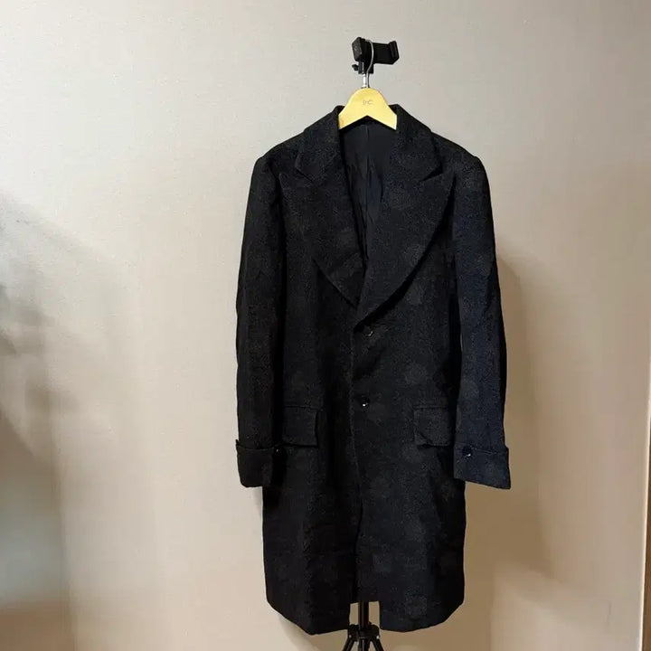 [BUNJANG] Yohji Yamamoto Noir Jacquard Coat / 요지야마모토 noir 자카드 코트