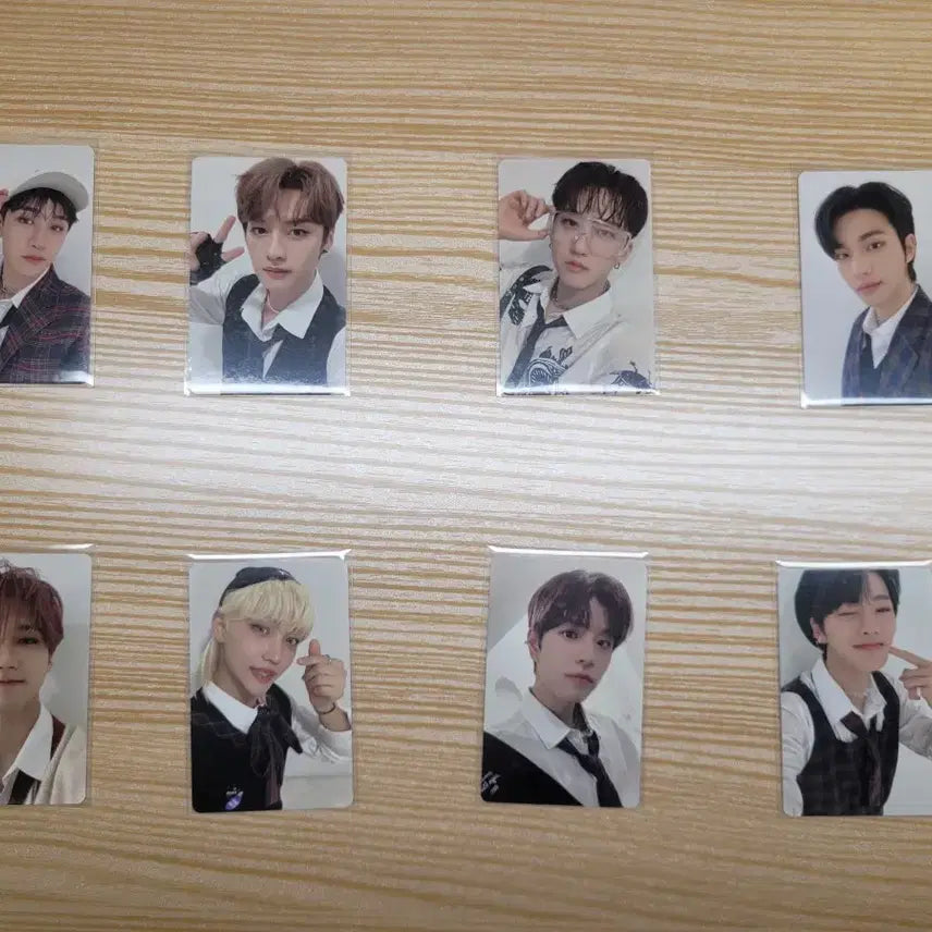 스키즈 단체 포카