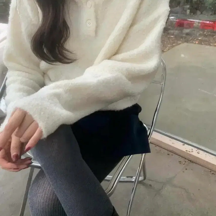 [BUNJANG] Onedmin Leeds Hooded Knit / 온드민 leeds 후드 니트