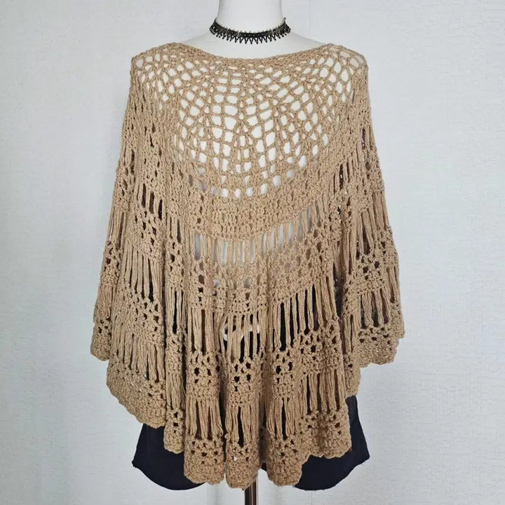 [BUNJANG] Ralph Lauren Knitted Cape / 랄프로렌  니트 케이프