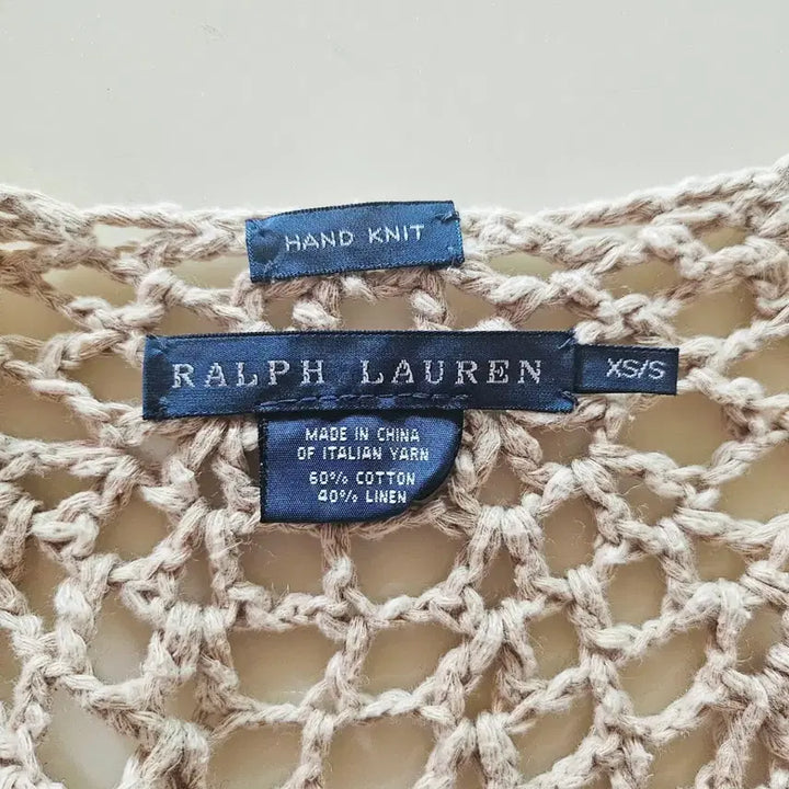 [BUNJANG] Ralph Lauren Knitted Cape / 랄프로렌  니트 케이프