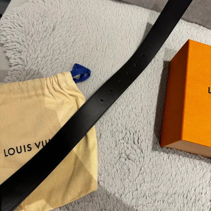 [BUNJANG] Louis Vuitton Taiga Belt / 루이비통 무광 타이가 남성벨트