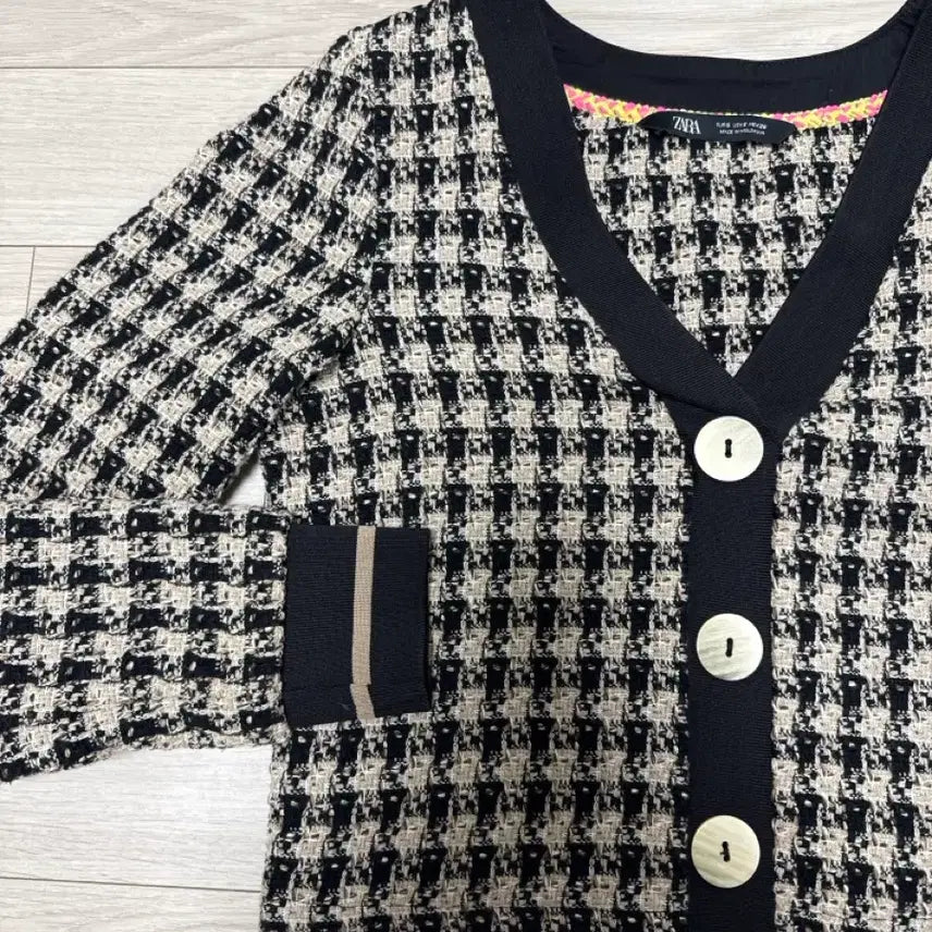 [BUNJANG] Zara Tweed Cardigan / 자라 트위드 가디건