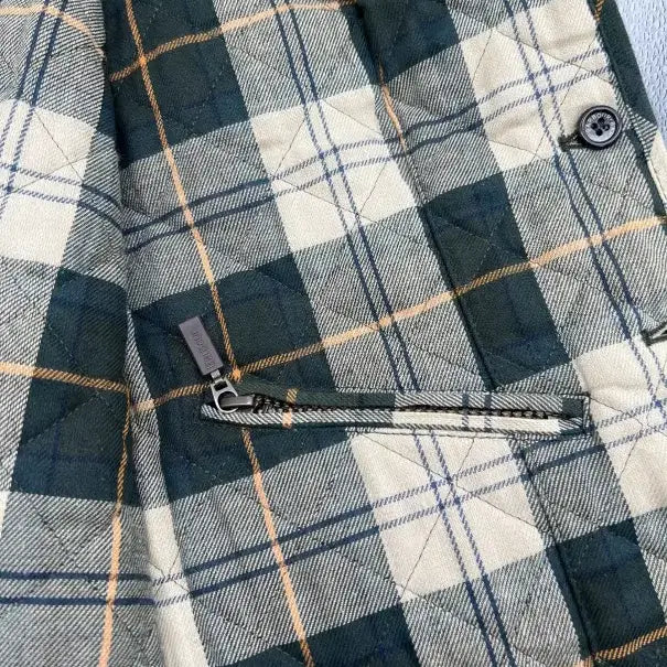 [BUNJANG] Barbour Vintage Leather Jacket / 정품 BARBOUR 왁스 바버 자켓 여성용 빈티지 가죽