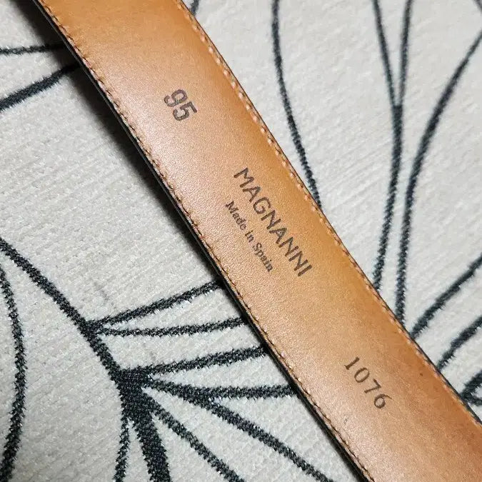 [BUNJANG] Magnanni Leather Belt / 맥나니 Magnanni 남성 가죽 벨트 1076 95 107cm 36인치