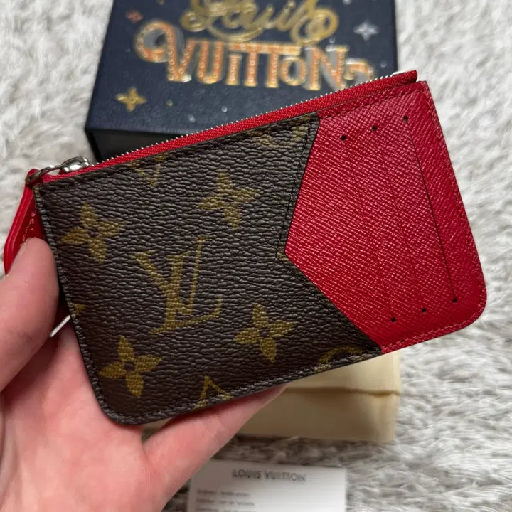 [BUNJANG] Louis Vuitton Monogram Romi Card Wallet (Red) / [ 새상품 / OS ] 루이비통 모노그램 로미 카드지갑 레드