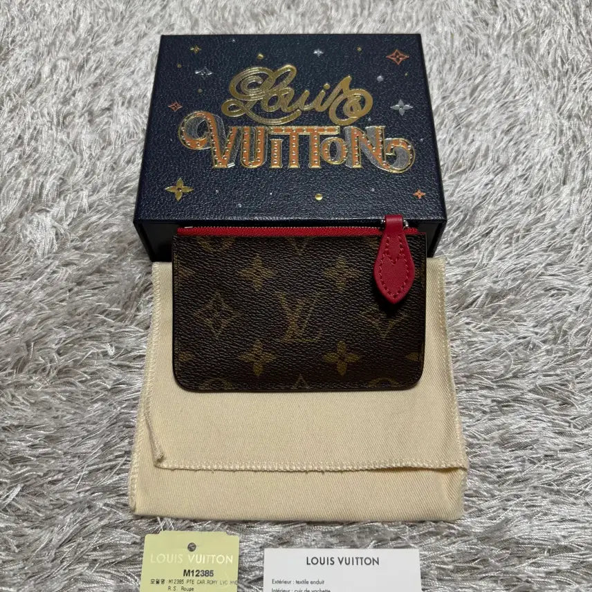 [BUNJANG] Louis Vuitton Monogram Romi Card Wallet (Red) / [ 새상품 / OS ] 루이비통 모노그램 로미 카드지갑 레드