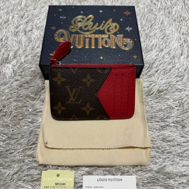 [BUNJANG] Louis Vuitton Monogram Romi Card Wallet (Red) / [ 새상품 / OS ] 루이비통 모노그램 로미 카드지갑 레드