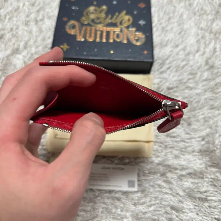 [BUNJANG] Louis Vuitton Monogram Romi Card Wallet (Red) / [ 새상품 / OS ] 루이비통 모노그램 로미 카드지갑 레드